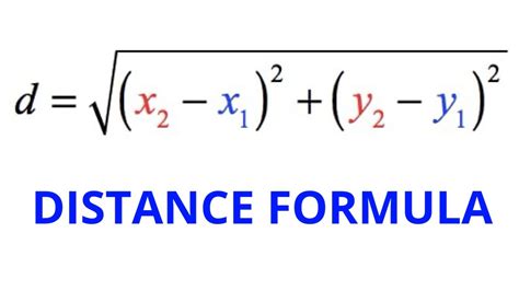 distance formuka